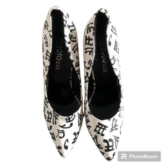 Women’s JoJo Cat musical note high heels - Picture 1 of 6